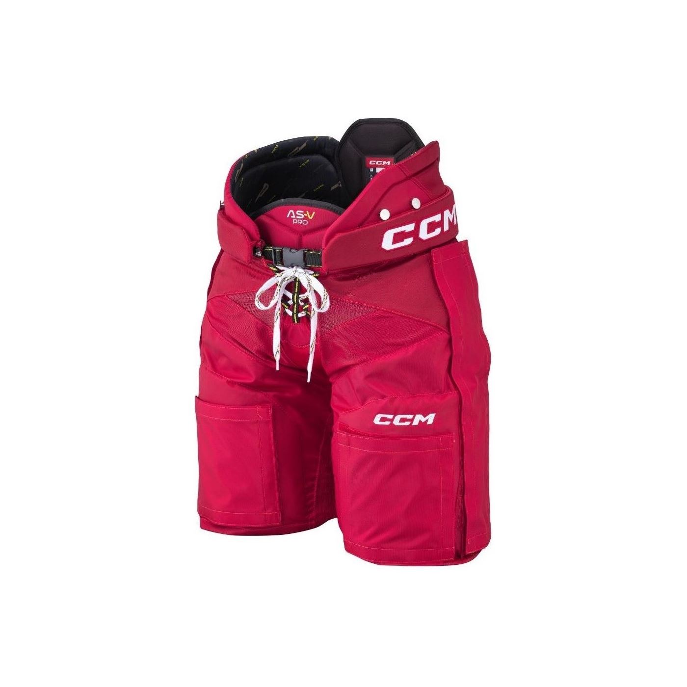 CCM Hose Tacks AS-V Pro Velcro Sr Rot
