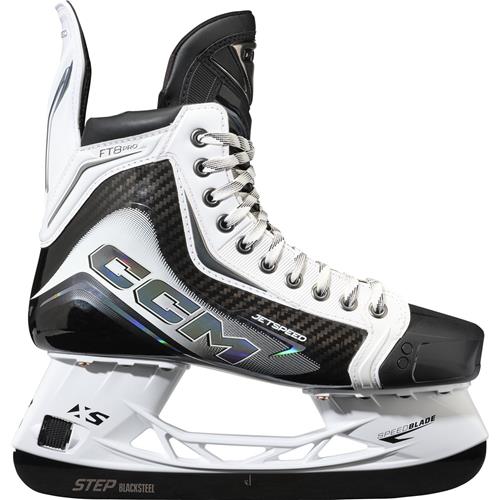 CCM Skates Jetspeed FT8 Pro White Sr