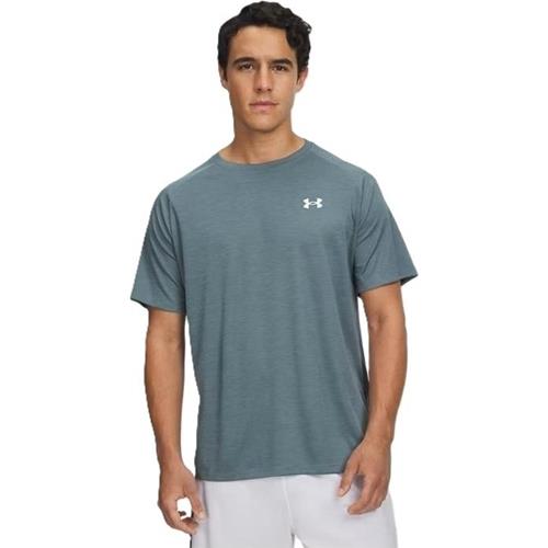Under Armour T-shirt Tech Textured Jasper Blue