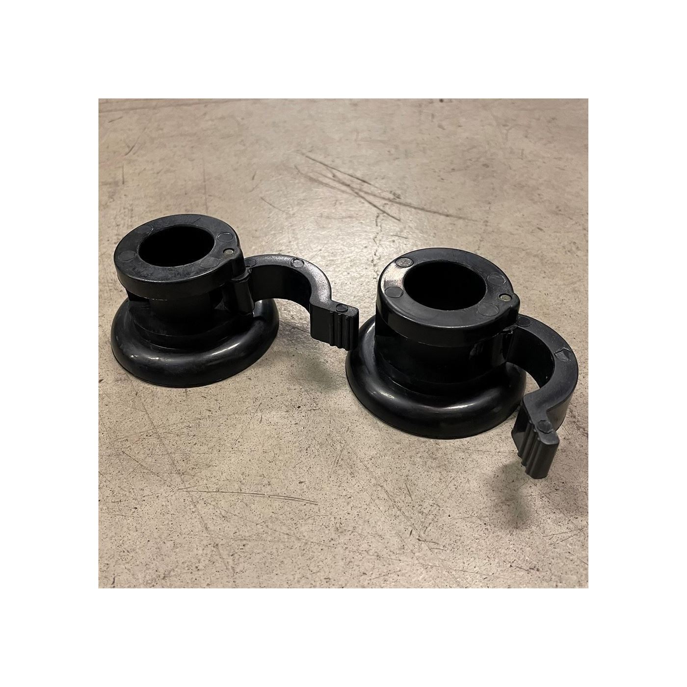 Master Fitness Viktlås ABS Snabblås 25mm Black (2st)