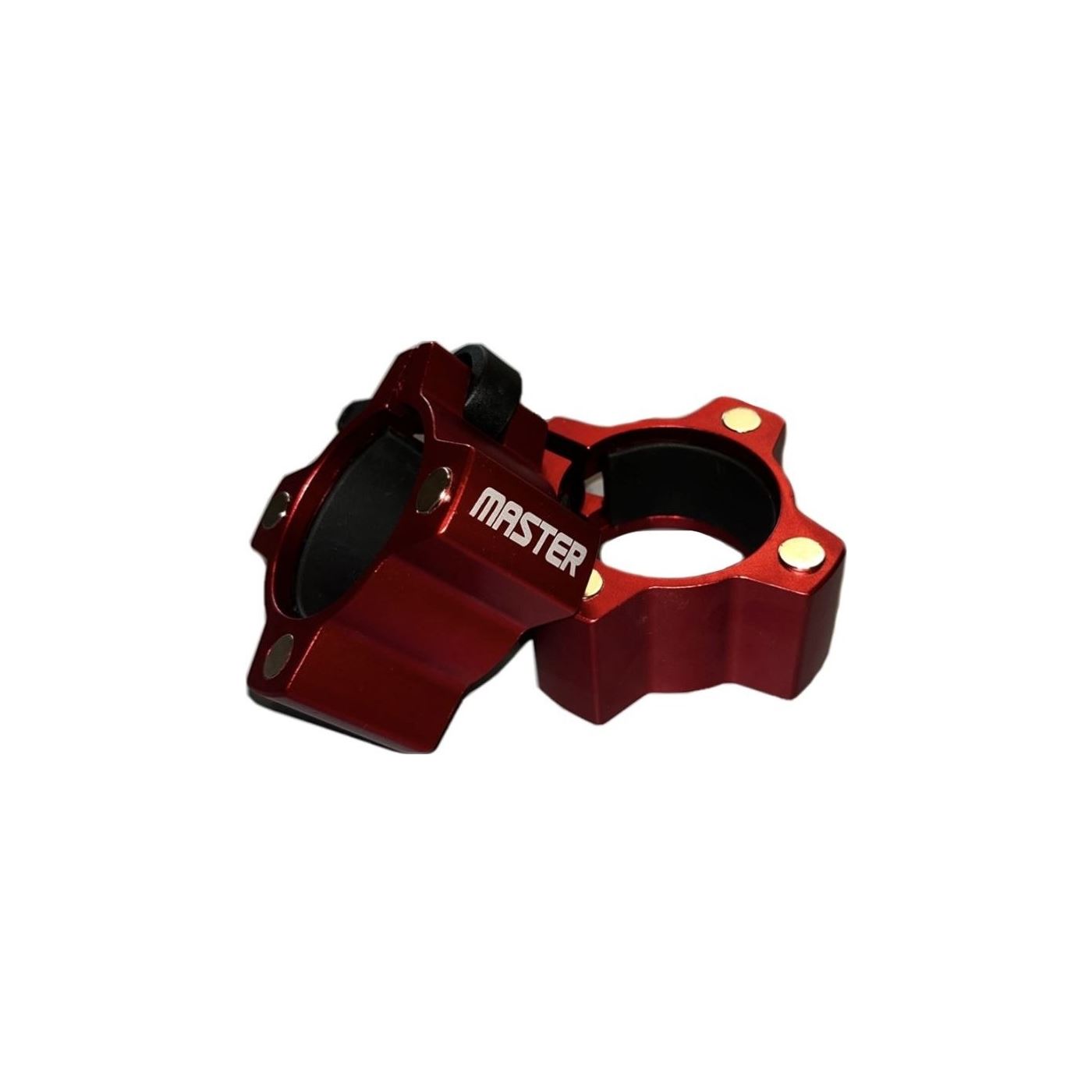 Master Fitness Snabblås Alu/Magnet Snabblås 50mm Red 2st
