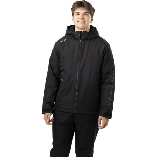 Bauer Jakke Team Heavyweight Sort Sr