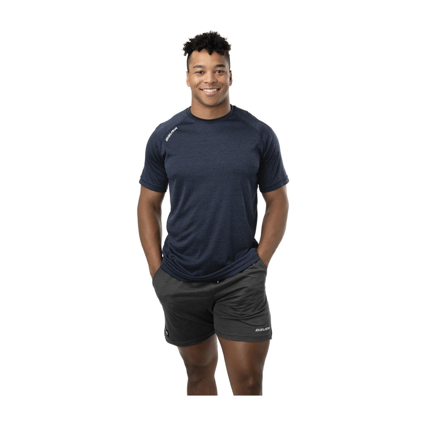 Bauer T-shirt Team Tech Sr Navy