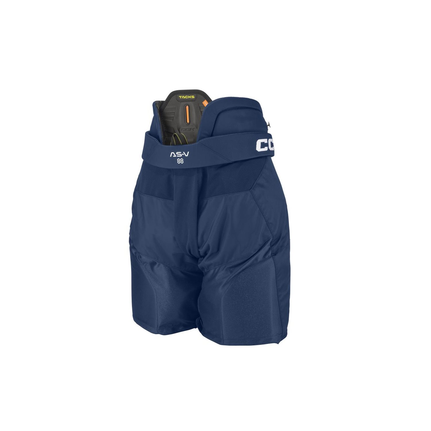 CCM Eishockey Hose Tacks AS-V Pro Velcro Sr Navy - Hockey Store