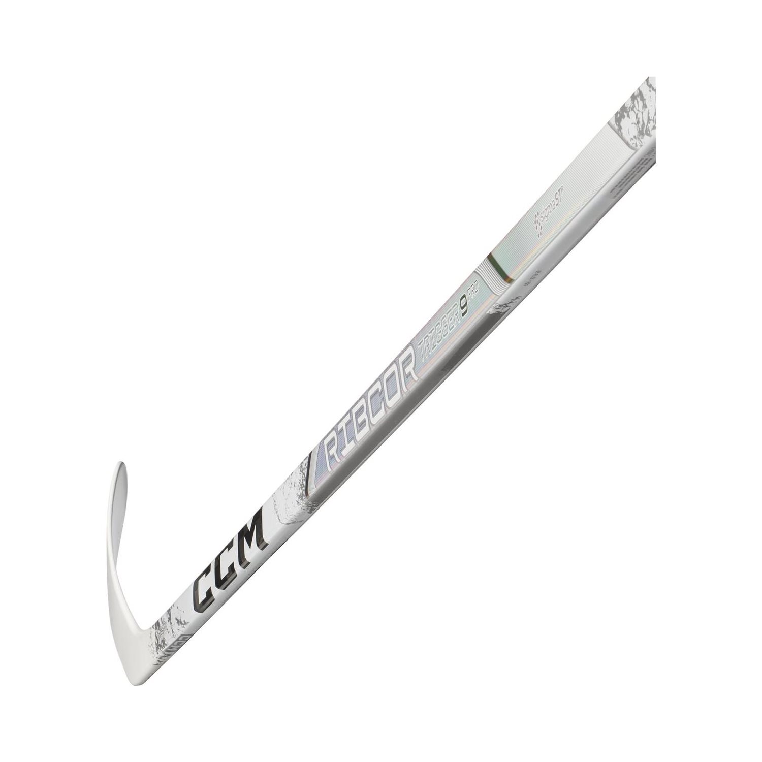 CCM Hockey Stick Ribcor Trigger 9 Pro Int White - Hockey Store
