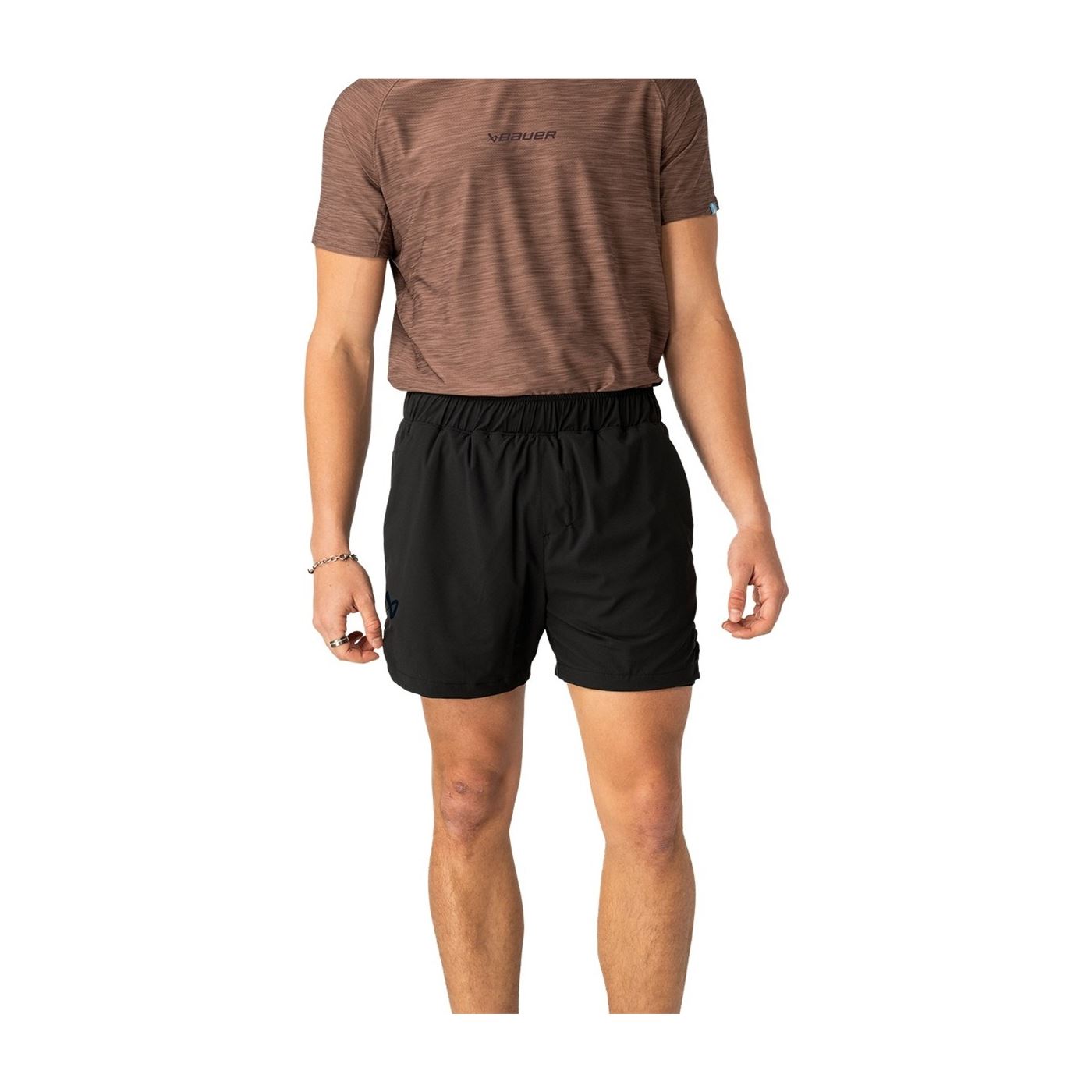 Bauer Training Shorts 2-in-1 Premium Core Sr Black