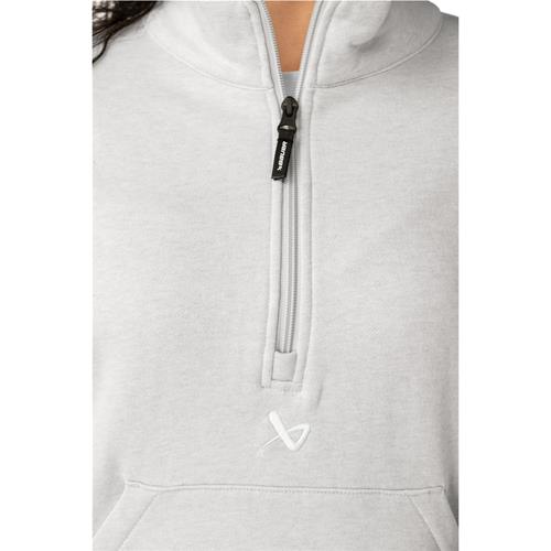 Bauer Sweater Premium Core 1/4 ZIP Womans Sr Grey