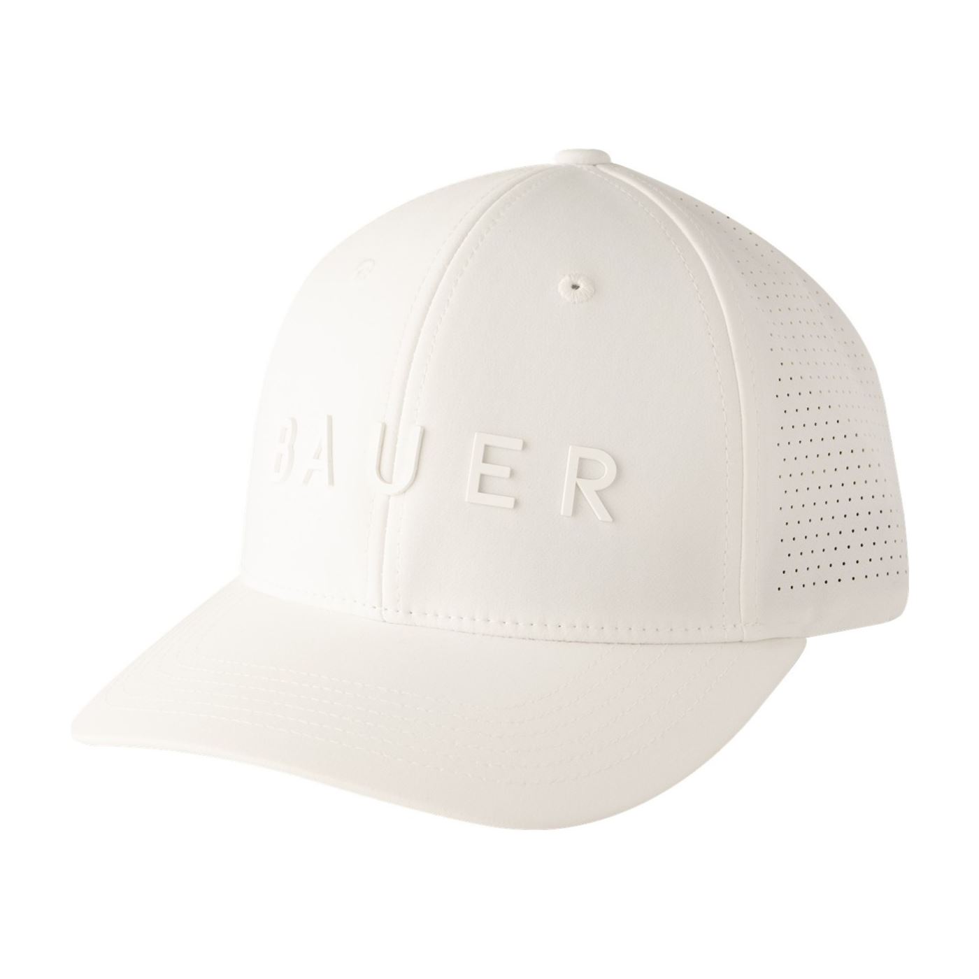 Bauer Cap Performance Sr White