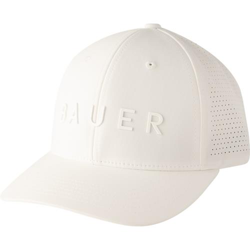 Bauer Cap Performance Sr White