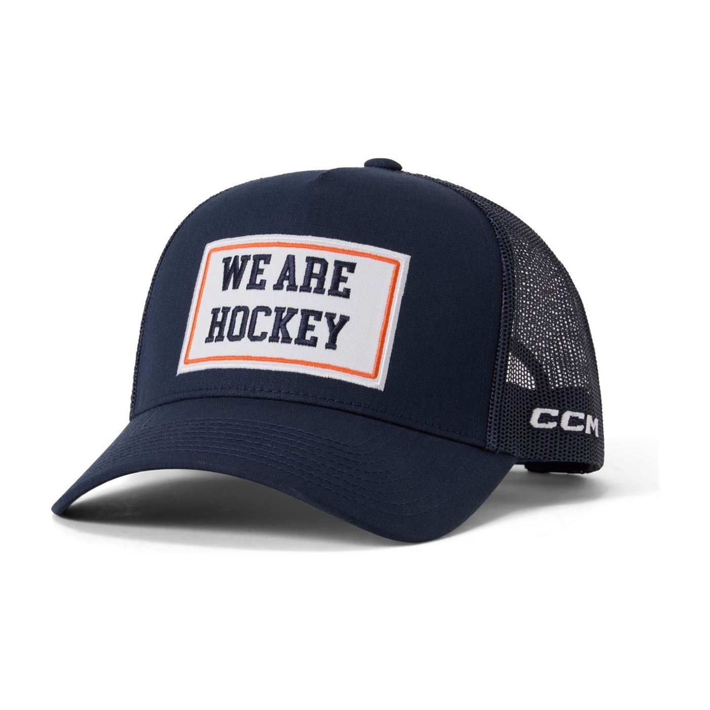 CCM Keps Stripe Trucker Sr Navy