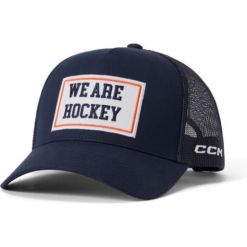 CCM Keps Stripe Trucker Sr Navy