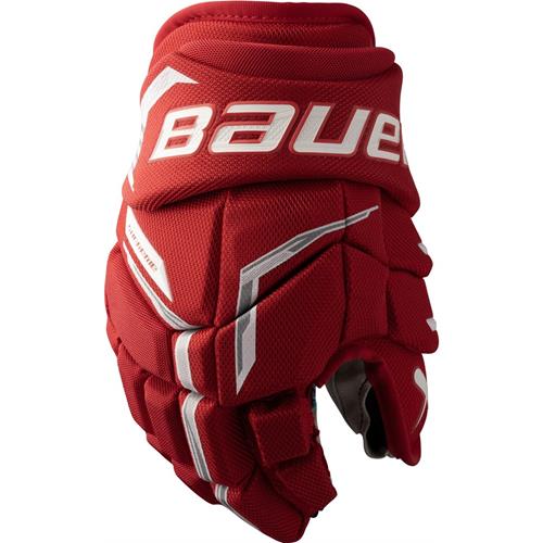 Bauer Hockeyhandskar Supreme Fuse Int Red
