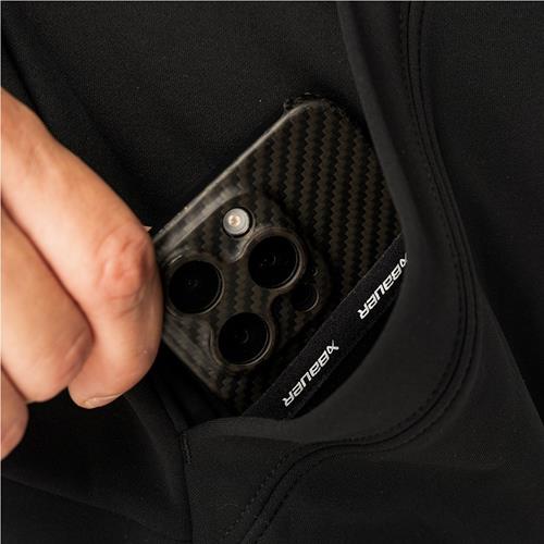 Bauer Hoodie Team Fleece Zip Sr Black