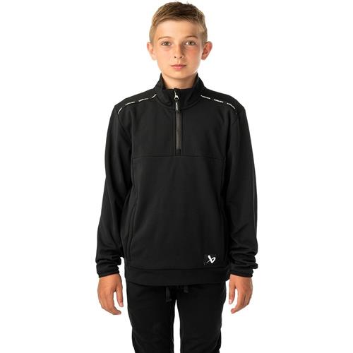 Bauer Tröja Team Fleece 1/2 Zip Yth Black