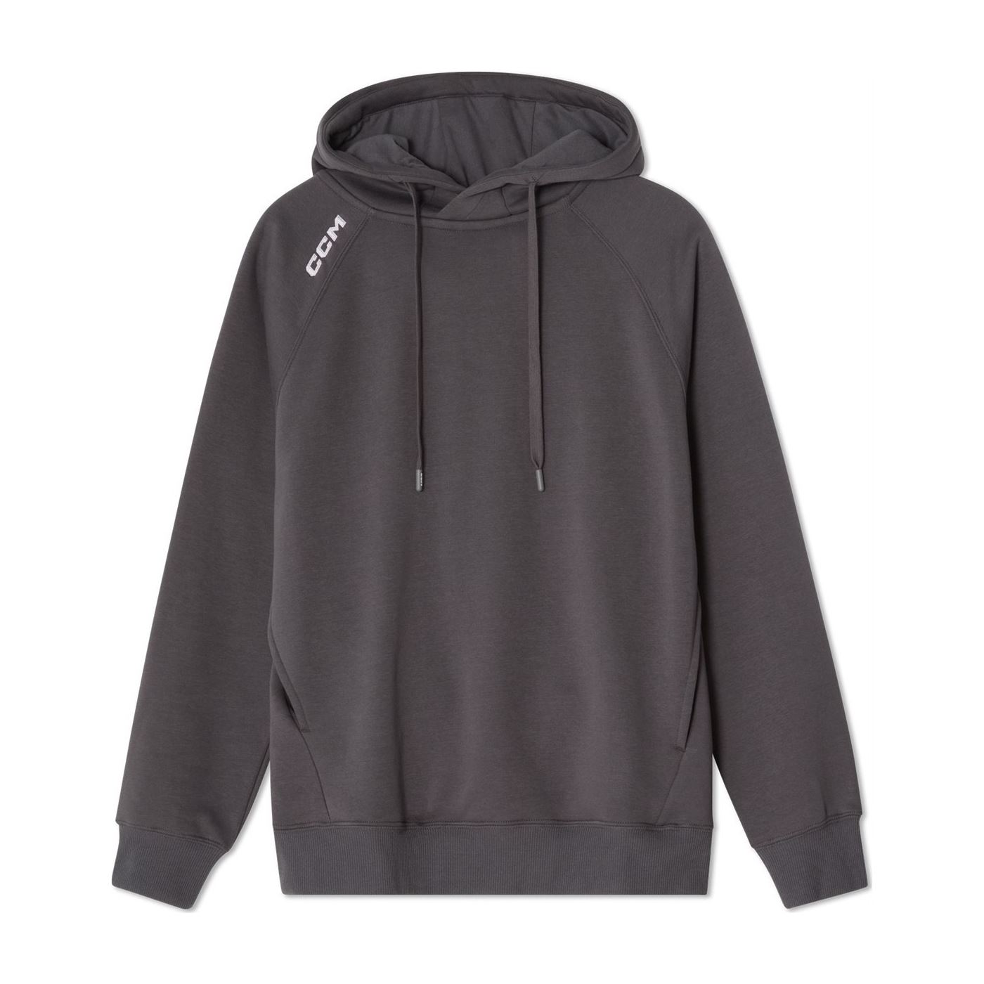 CCM Hoodie Team Jr Charcoal
