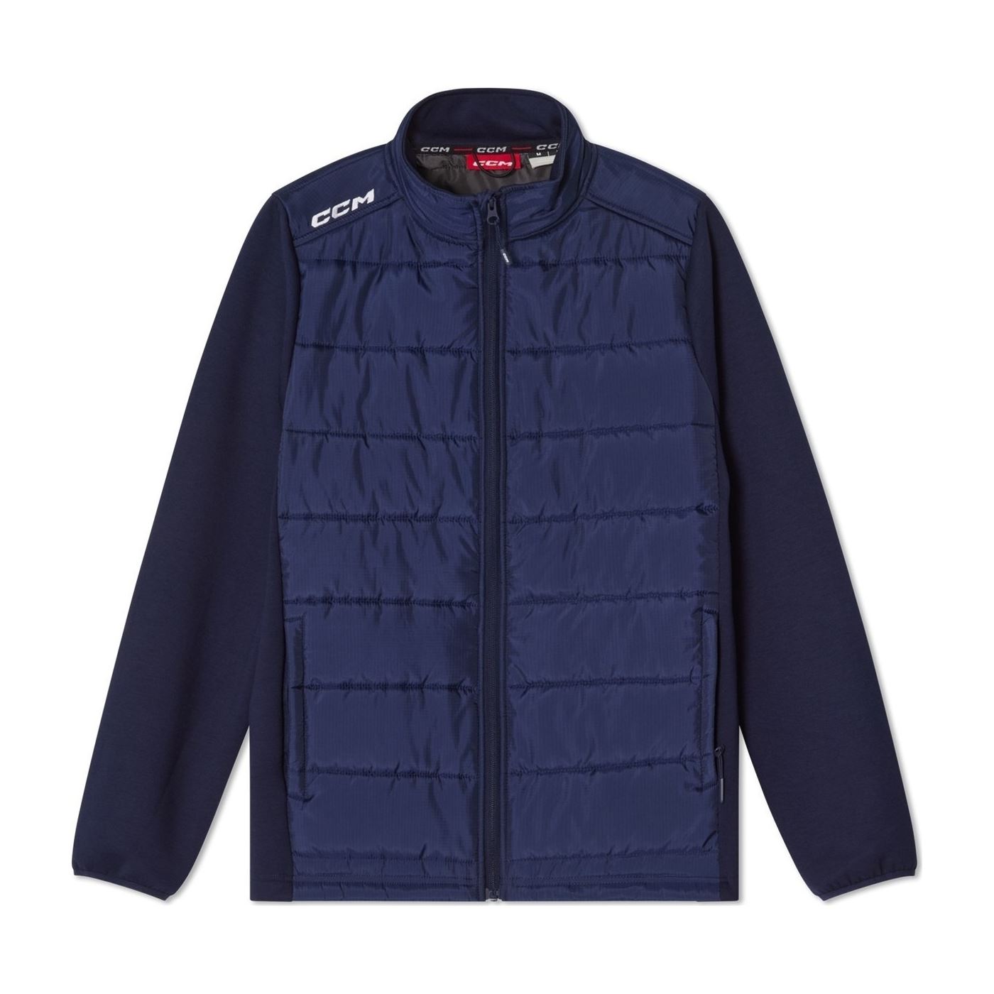 CCM Jacka Hybrid Quilted Sr Navy