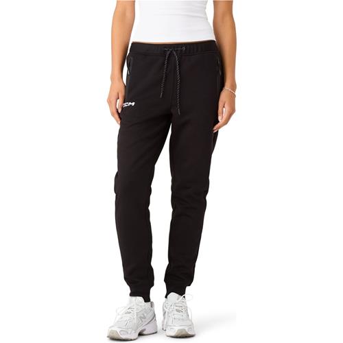 CCM Hose Locker Room Cuffed Womens Sr Black