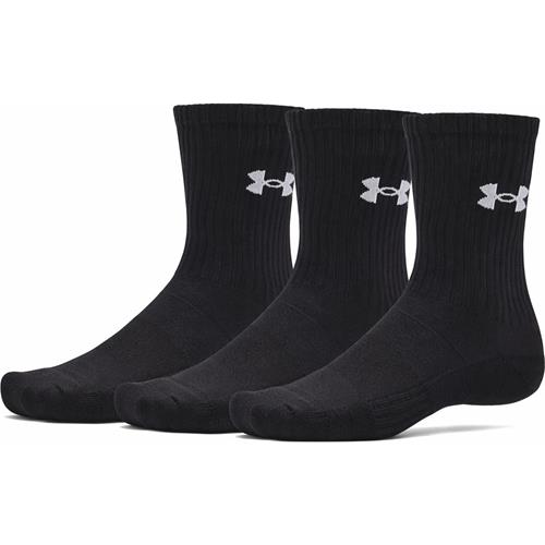 Under Armour Strumpor Performance Cotton 3-pack Black