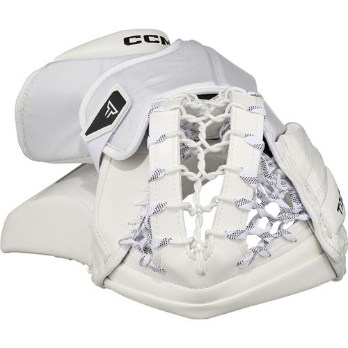CCM Plock Tacks Sr White/White