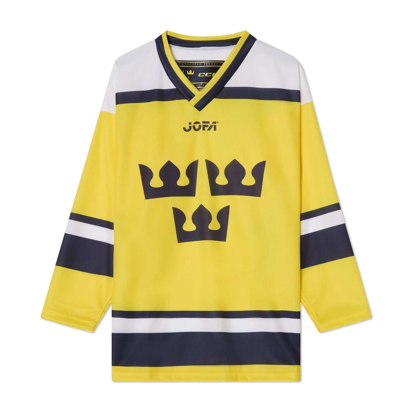 CCM Matchtröja Replica JOFA Team Sweden Jr