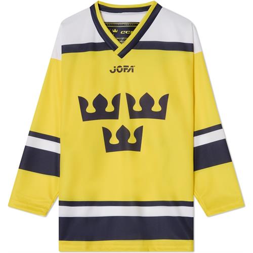 CCM Matchtröja Replica JOFA Team Sweden Jr