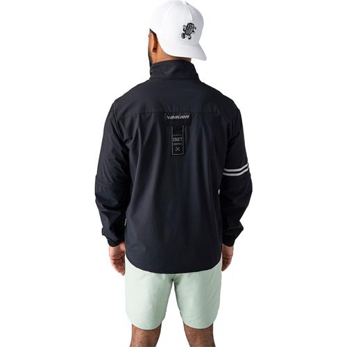 Bauer Sweater Golf Convertible 1/2 Zip Sr Black
