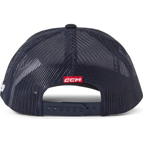 CCM Keps Team Meshback Trucker Navy