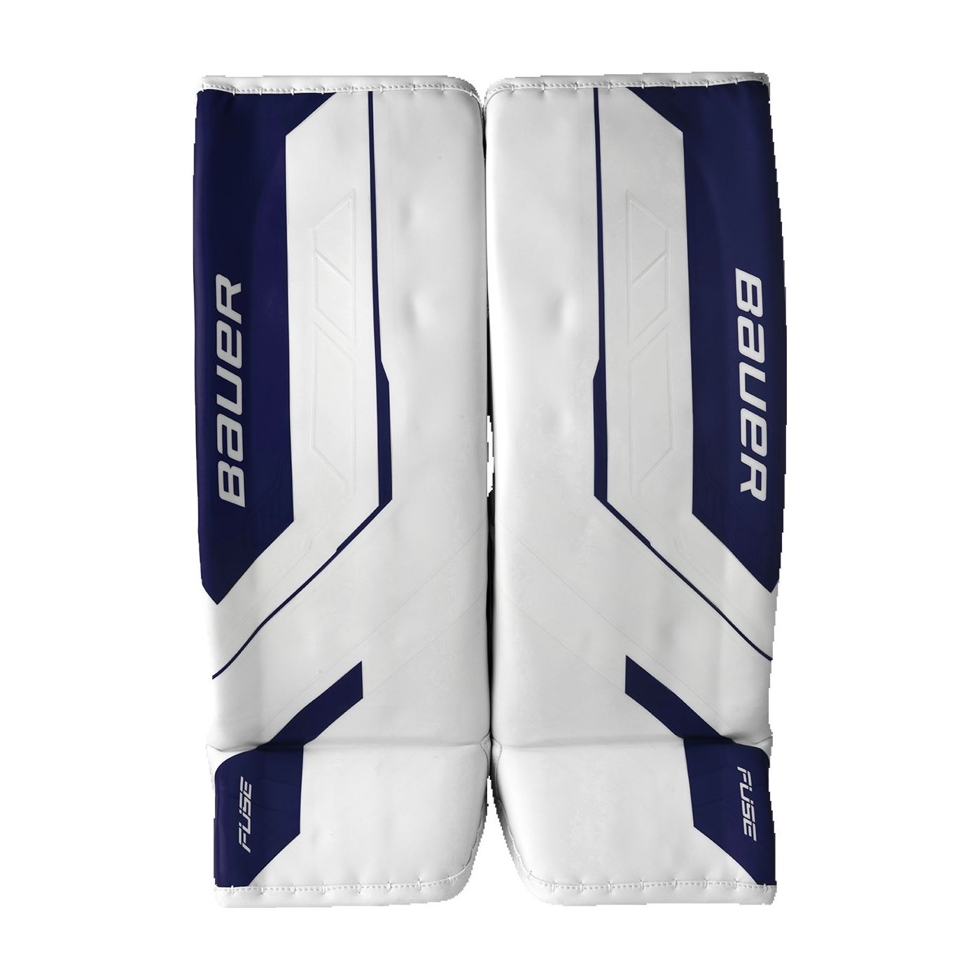 Bauer Målvaktsbenskydd Supreme Fuse Sr White/Navy
