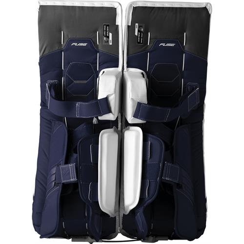 Bauer Målvaktsbenskydd Supreme Fuse Sr White/Navy