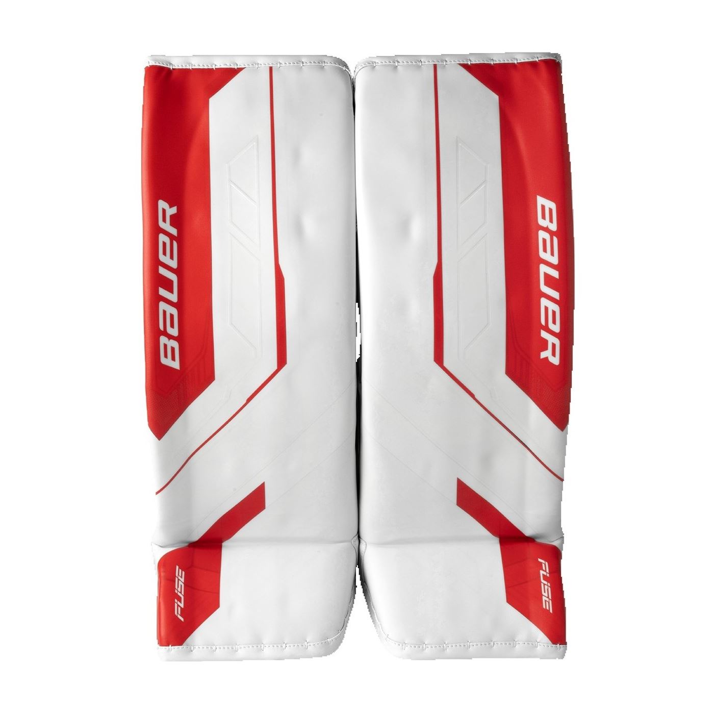 Bauer Målvaktsbenskydd Supreme Fuse Sr White/Red