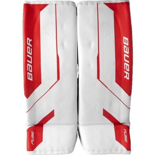 Bauer Målvaktsbenskydd Supreme Fuse Sr White/Red
