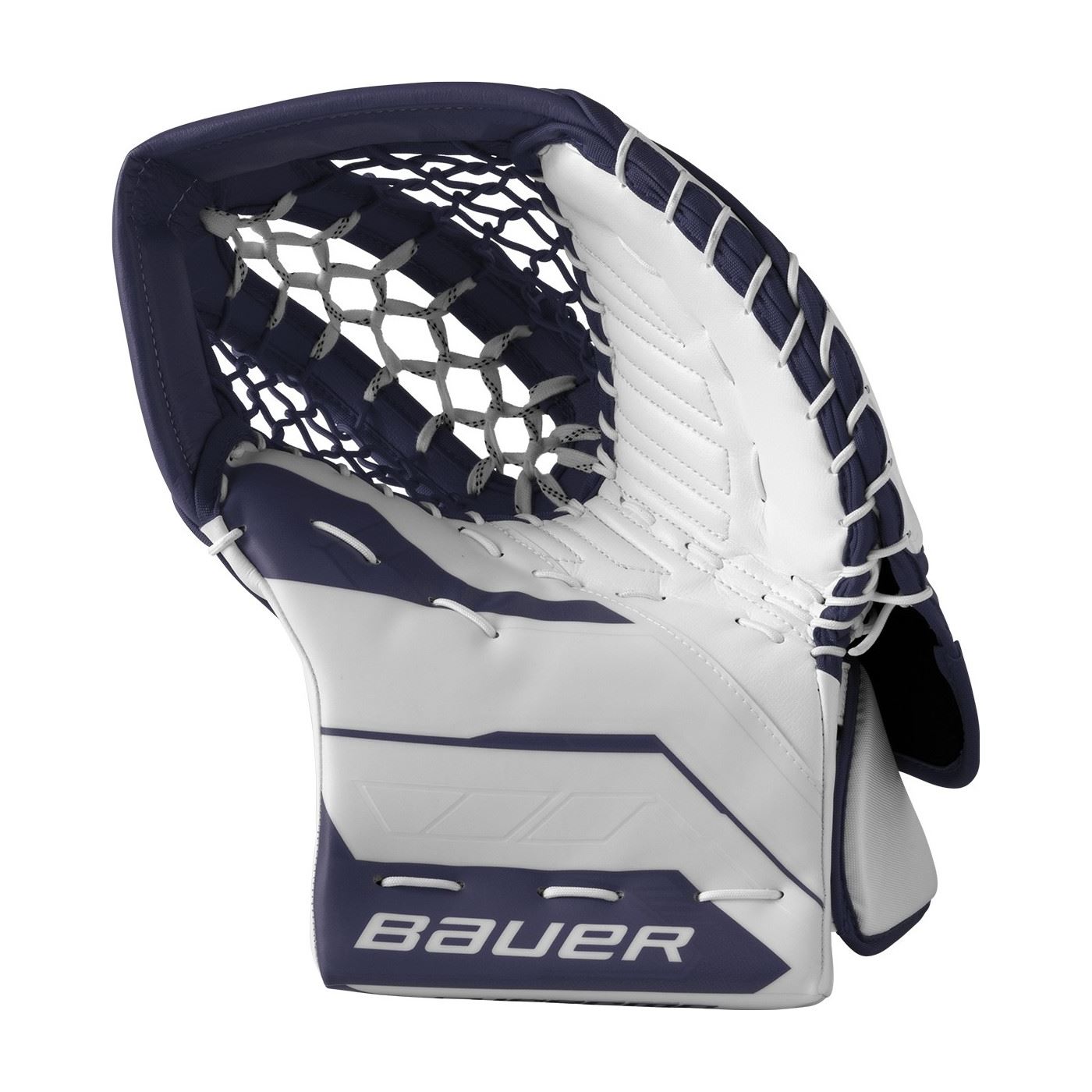 Bauer Plock Supreme Fuse Sr White/Navy