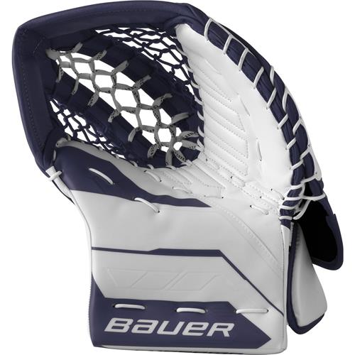 Bauer Plock Supreme Fuse Sr White/Navy