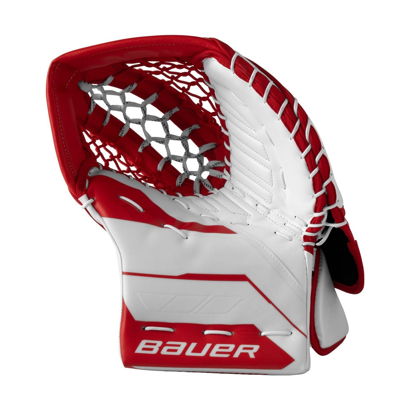 Bauer Plock Supreme Fuse Sr White/Red