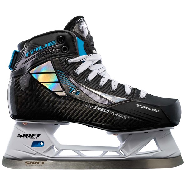 True Torwart-Eishockey Schlittschuhe TF9 Jr