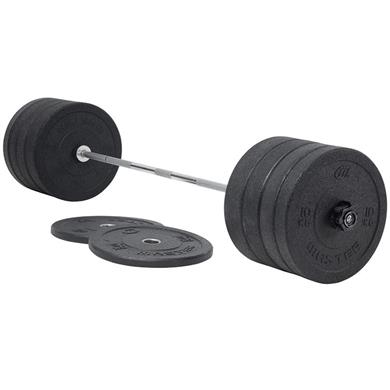 Master Fitness Vektstangsett Hi Impact Bumper 170 Kg