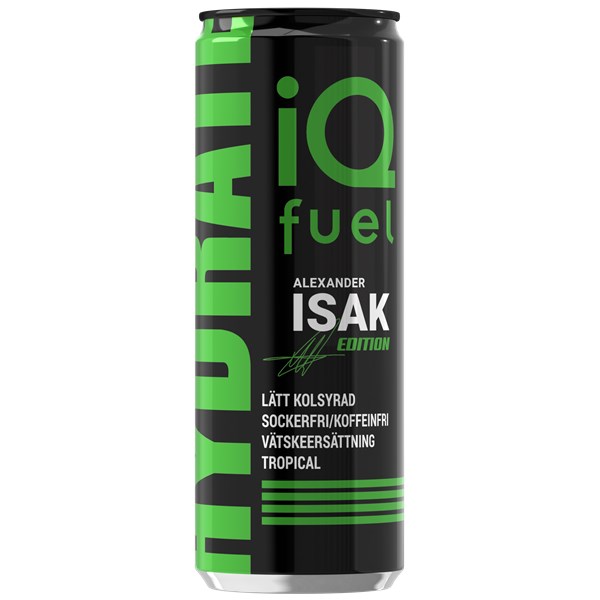iQ Fuel Energy Drink Hydrate Isak