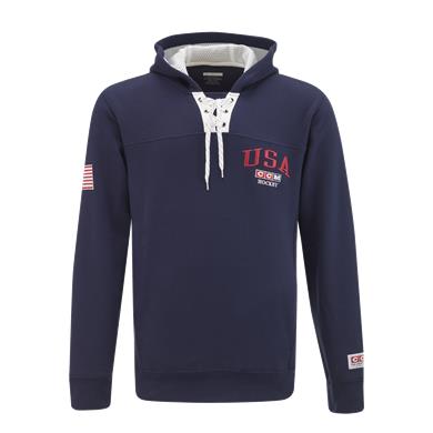 CCM Hoodie Flag Team USA Sr