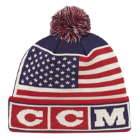 CCM Lue Flag Pom Knit Team USA