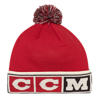 CCM Hat Flag Pom Knit Team Canada