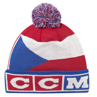 CCM Pipo Flag Pom Knit Team Czech