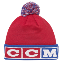 CCM Hat Flag Pom Knit Team Czech