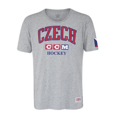 CCM T-Shirt Flag Tee Team Czech Sr