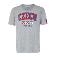 CCM T-Shirt Flag Tee Team Czech Sr