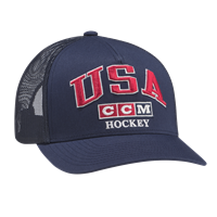 CCM Lippis Meshback Trucker Team USA