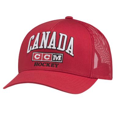 CCM Cap Meshback Trucker Team Canada