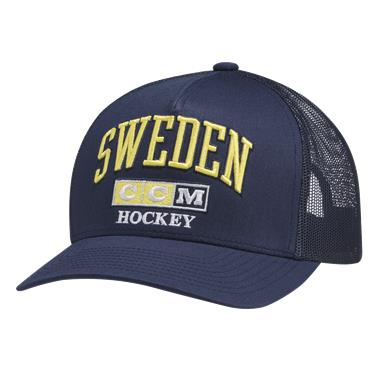 CCM Keps Meshback Trucker Team Sweden