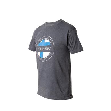 Bauer T-paita Flag Tee Finland SR