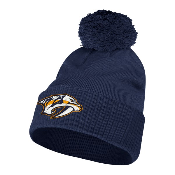 Adidas Lue NHL Cuffed Pom Beanie Nashville