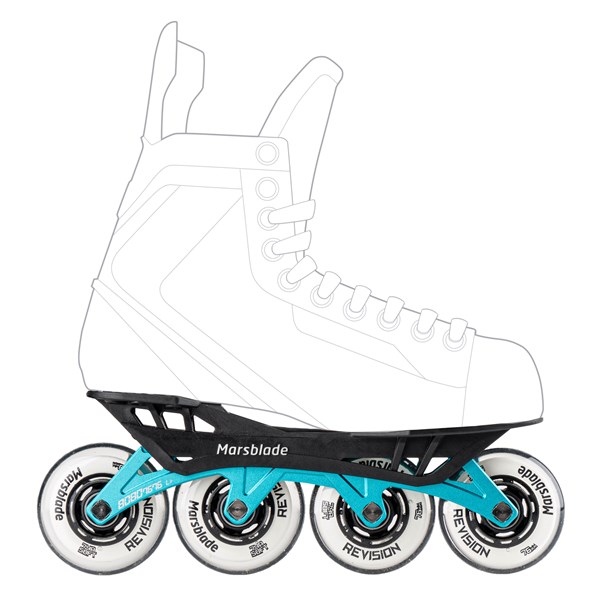 Marsblade R1 Inlineskate Rollen Set